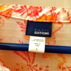 Basic editions ladies blouse